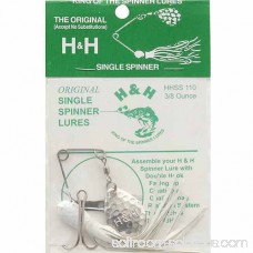 H&H Lure Original Spinner Bait Single Blade, 3/8 oz 552389741